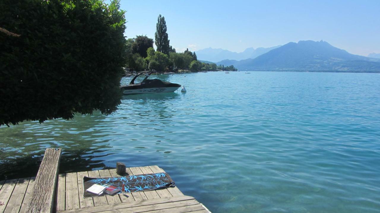 Villa Le Lac Cottage Au Bord Du Lac D'Annecy - Chambre Chez L'Habitant - Les Terrasses Du Lac Вейрье-дю-Лак Экстерьер фото
